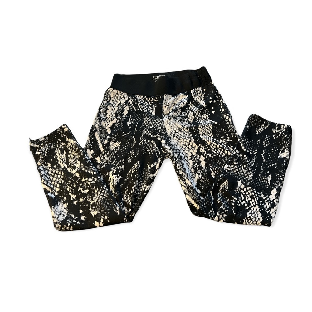 Sport‎ leggings white and  black